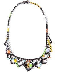 Tom Binns | Multicolor Crystal and Resin Necklace | Lyst