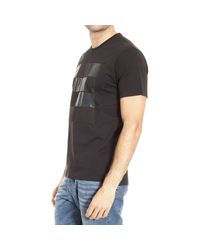 Emporio Armani | Black T-shirt for Men | Lyst