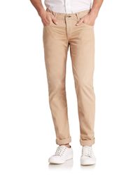 Rag & Bone | Natural Standard Issue Fit 2 Distressed Pants for Men | Lyst