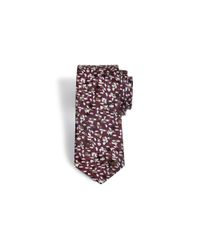 Ted Baker | Red Ricytie Speckled Skinny Tie for Men | Lyst