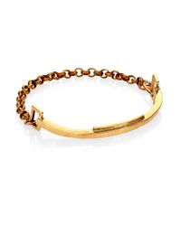 Aesa | Metallic Storm Chain Bracelet | Lyst