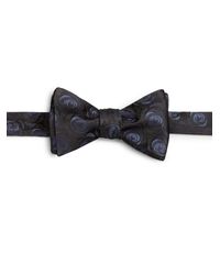 Saks Fifth Avenue | Blue Floral Silk Bow Tie for Men | Lyst