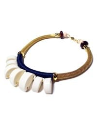 Lizzie Fortunato | Natural Casa Azul Graphic Necklace | Lyst
