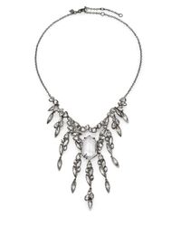 Alexis Bittar | Metallic Miss Havisham Liquid Crystal Broken Glass Cascade Bib Necklace | Lyst