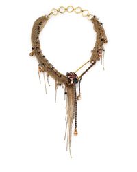 Erickson Beamon | Metallic Happily Ever After Multi-strand Necklace | Lyst