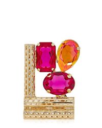Halaby | Pink Tubi Double Ring | Lyst