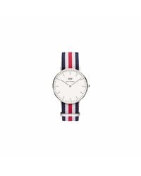MZ Wallace | Metallic Daniel Wellington Classic Canterbury Silver 40 Mm for Men | Lyst