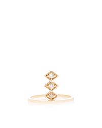 Azlee | Metallic Single Burst Ring | Lyst