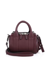 Alexander Wang | Purple Rockie Mini Pebbled Leather Shoulder Bag | Lyst
