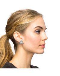 Lulu Frost | Metallic Emergence Stud | Lyst