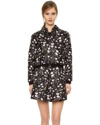 Giambattista Valli | Black - Tweed Jacket - Women - Acrylic/polyamide/polyester/virgin Wool - 46 | Lyst