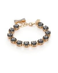 kate spade new york | Gray Fancy That Crystal Bracelet/grey | Lyst