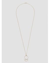 Katrine Kristensen - Metallic Sunrise Necklace Gold Plated - Lyst