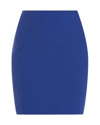 T By Alexander Wang | Blue Stretch Tech Pencil Skirt | Lyst