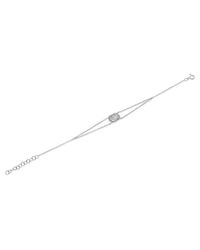 Anne Sisteron - 14kt White Gold Diamond Slice Bracelet - Lyst