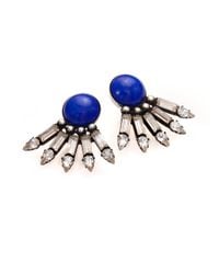 DANNIJO | Blue Zev Crystal Earrings | Lyst