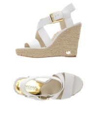 MICHAEL Michael Kors White Sandals