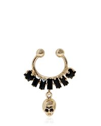 Givenchy | Metallic Skull Nose Ring for Men | Lyst