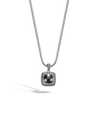 John Hardy | Metallic Classic Chain Square Enhancer | Lyst
