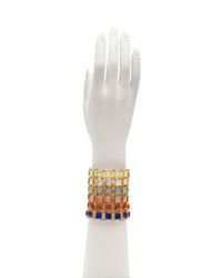 Rosie Assoulin | Multicolor Semiprecious Stone Link Bracelet | Lyst