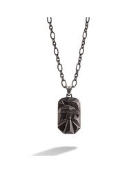 John Hardy | Metallic Eagle Head Pendant On Chain Necklace for Men | Lyst