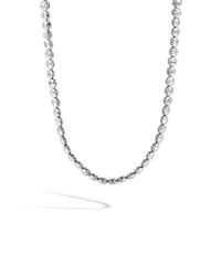 John Hardy | Metallic Dot 6mm Disc Necklace | Lyst