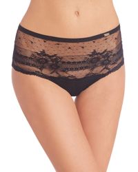 Chantelle | Black Idole Lace Brief | Lyst