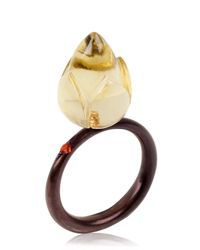 Alice Cicolini | Yellow Lotus Temple Ring | Lyst