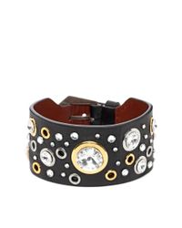 Alexander McQueen | Black Studded Bracelet | Lyst