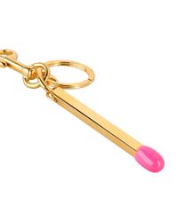 Stella McCartney | Purple Fuchsia Match Key Ring | Lyst