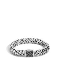 John Hardy | Black Classic Chain Bracelet With Gemstone | Lyst