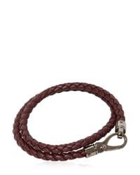Tod's | Brown My Colors Braided Leather Bracelet for Men | Lyst
