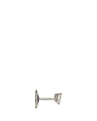 Yvonne Léon | Metallic Diamond Stud Earring | Lyst