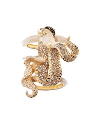 Mary Katrantzou - Metallic Octafish Bracelet Nude - Lyst