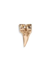 Dezso by Sara Beltran | Metallic Petite Shark Tooth Earrings Petite Shark Tooth Earrings | Lyst