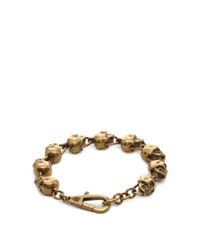Alexander McQueen | Metallic Doctor Skull Bracelet | Lyst