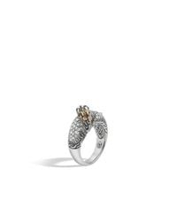 John Hardy | Metallic Legends Naga Slim Dome Ring | Lyst