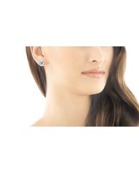 John Hardy | Blue Dot Round Stud Earrings | Lyst