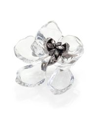 Alexis Bittar | Multicolor Lucite Flower Pin | Lyst