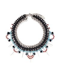 Joomi Lim | Multicolor 'high Society' Crystal Pearl Collar Necklace | Lyst