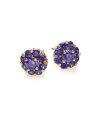 kate spade new york | Rise & Shine Flower Stud Earrings/blue | Lyst