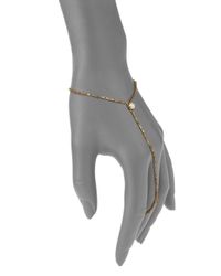 Jennifer Zeuner | Metallic Victoria Opal Hand Chain Bracelet | Lyst