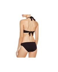Becca | Black Color Code V-wire Bikini Top | Lyst