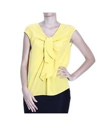 Boutique Moschino | Yellow Top | Lyst