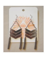 Native Rainbow | Metallic Chevron Chandeliers | Lyst