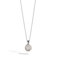 John Hardy | Metallic Classic Chain Round Charm Pendant | Lyst