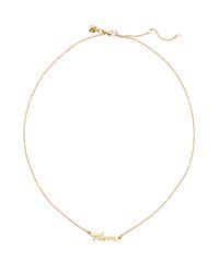 Rebecca Minkoff | Metallic Mom Necklace | Lyst