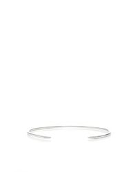 Sydney Evan | Metallic Doorstop Bangle in 14k White Gold | Lyst