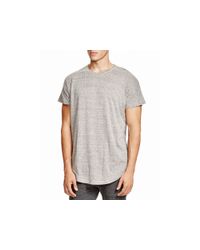 Chapter | Gray Yury Scallop Hem Tee for Men | Lyst