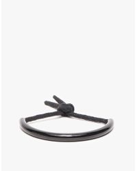 Maslo Jewelry | The Black Age Bracelet | Lyst